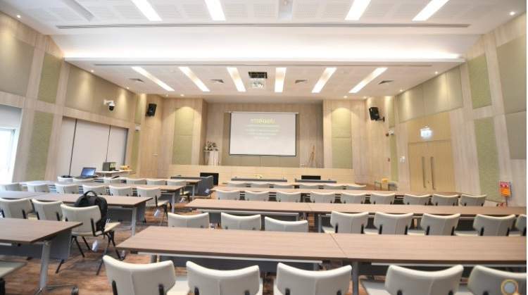 Completed training auditorium