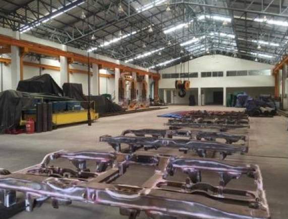 Train maintenance workshop