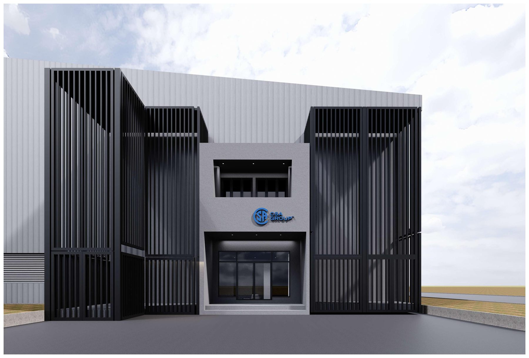 CSA Group office facade design perspective