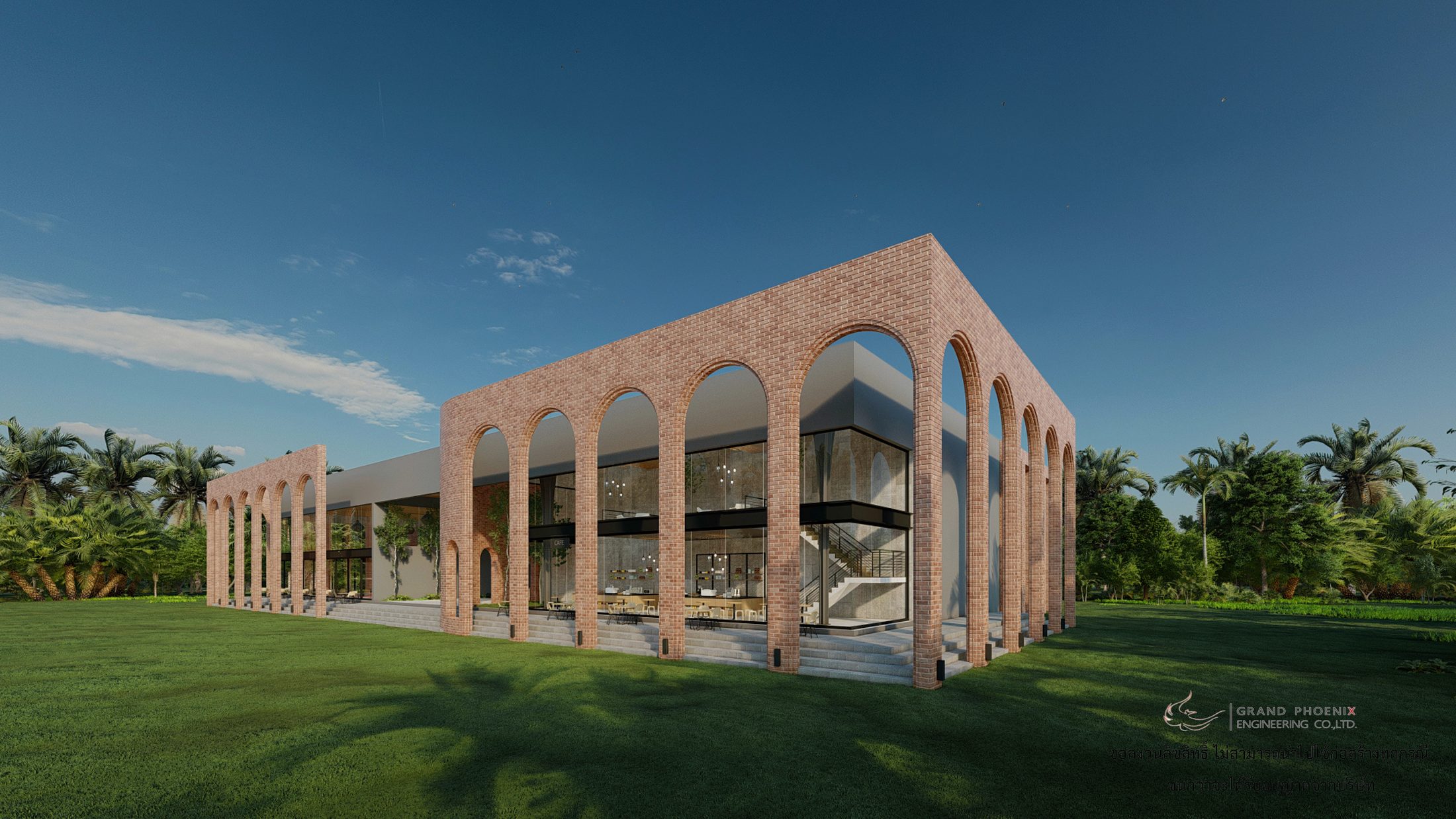 ภาพ Perspective โครงการ Sport Club